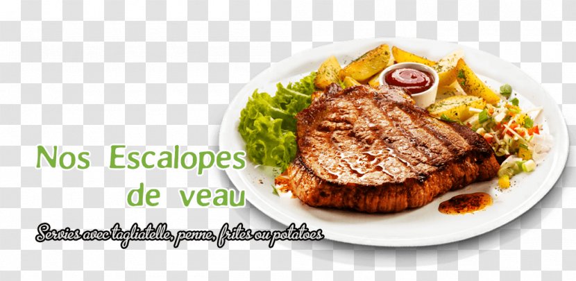 Steak Meat Chop Dish Recipe Garnish - St Antony Transparent PNG
