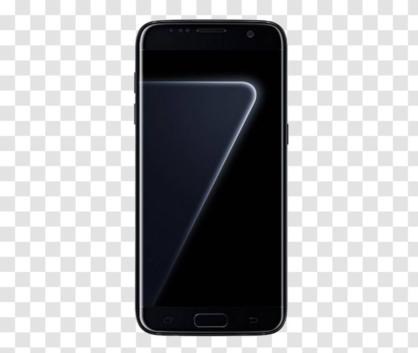 Feature Phone Smartphone Mobile Device Multimedia - Technology - Black Samsung S7edge HD Material Transparent PNG