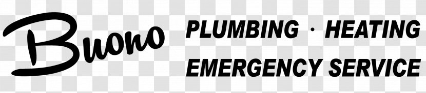 Buono Plumbing, Heating & Emergency Service Plumber HVAC Logo - Brand Transparent PNG