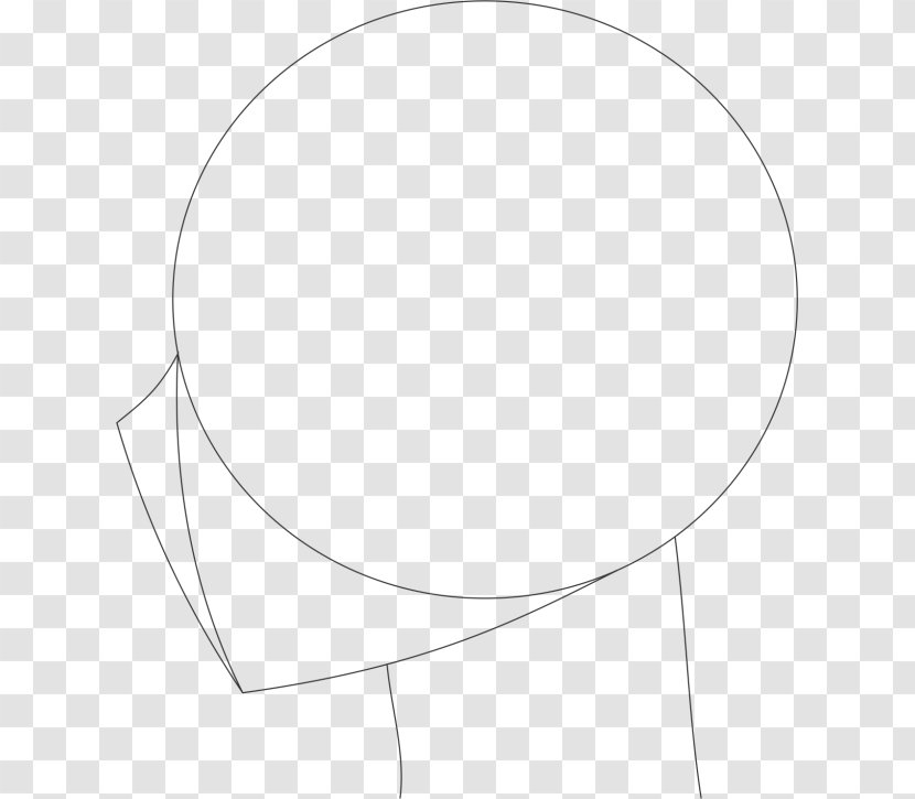 Circle Headgear Point Angle - Neck Transparent PNG