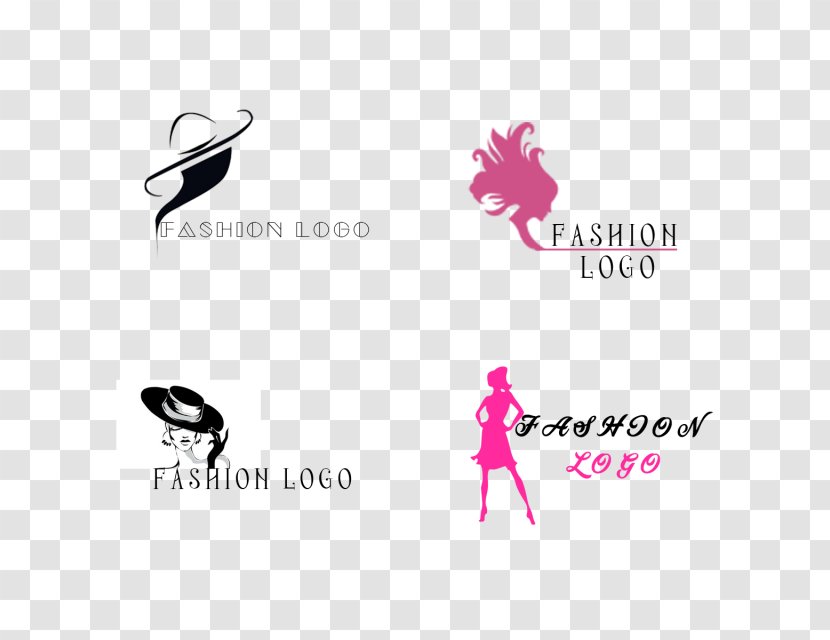 Logo Brand Font - Magenta - Fashion Transparent PNG