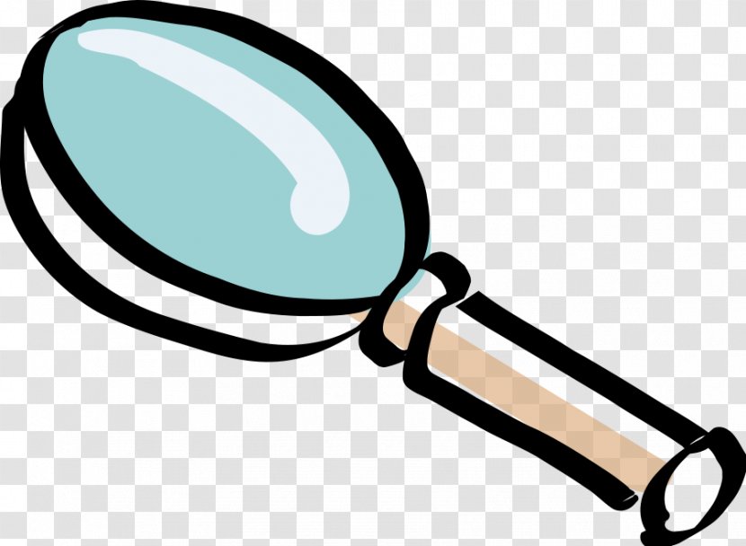 Magnifying Glass Clip Art - Royalty Free - On Transparent PNG