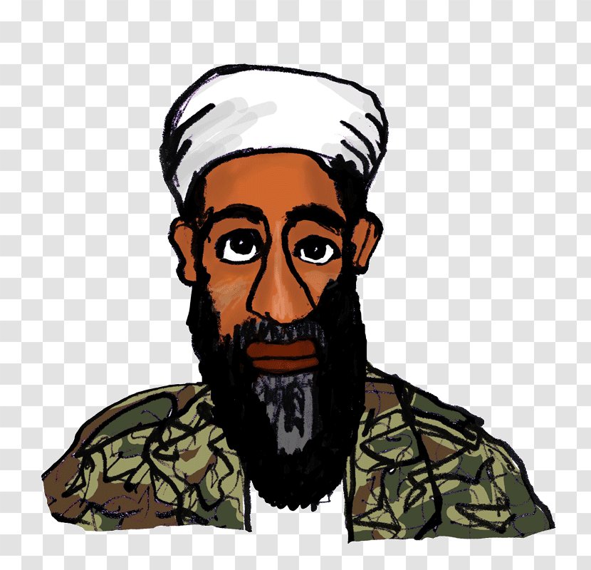 Osama Bin Laden Cartoon United States Clip Art - Fictional Character - Terrorist Transparent PNG