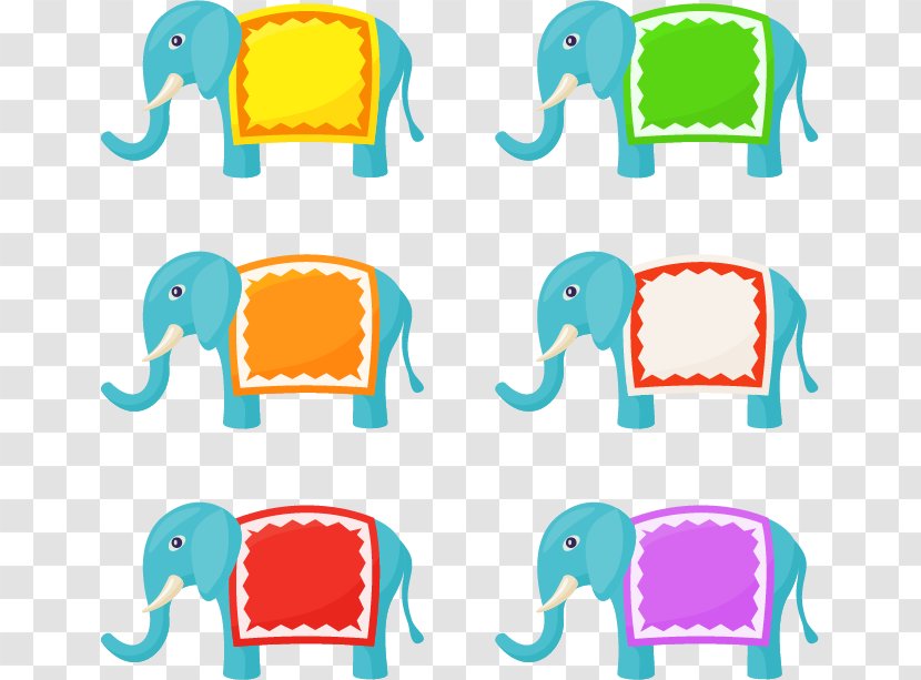 Euclidean Vector Elephant Photography Vecteur Illustration - Artwork - Decorative Patterns Material Free Buckle Transparent PNG