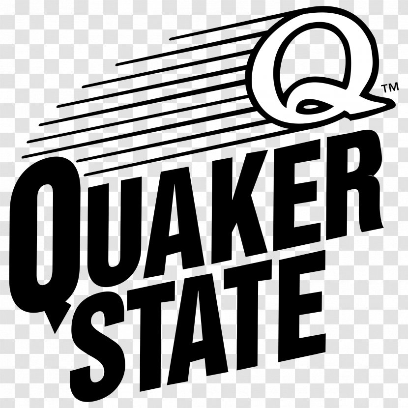 Quaker State Logo Quakers - Black And White - Barbecue Transparent PNG