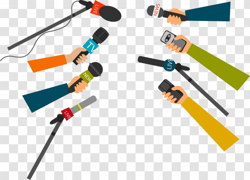 Speech Convention Press Release Communication - Person - Beautifully Microphone Transparent PNG