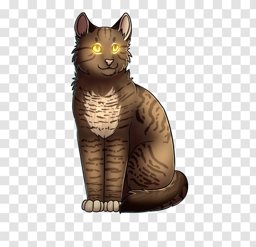 Whiskers Warriors Tabby Cat Sootfur - Fan Art Transparent PNG