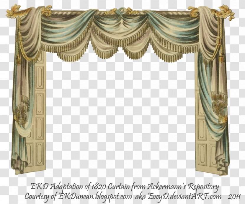 Window Treatment Blinds & Shades Curtain - Golden Transparent PNG