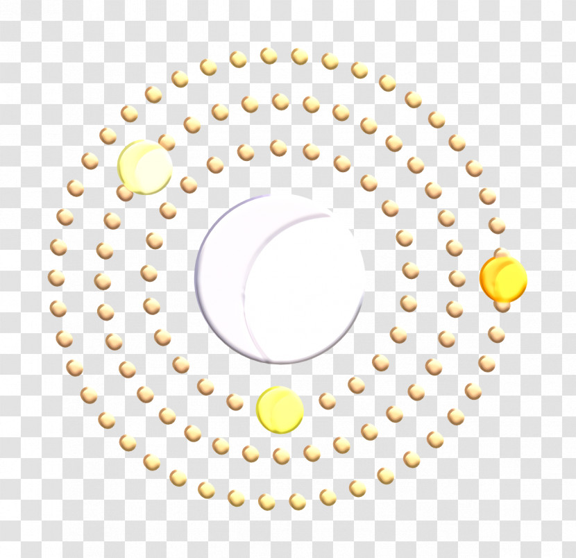 Planet Icon Space Elements Icon Orbit Icon Transparent PNG