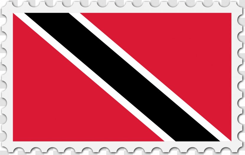 Flag Of Trinidad And Tobago Caribbean Sea - BORDER FLAG Transparent PNG