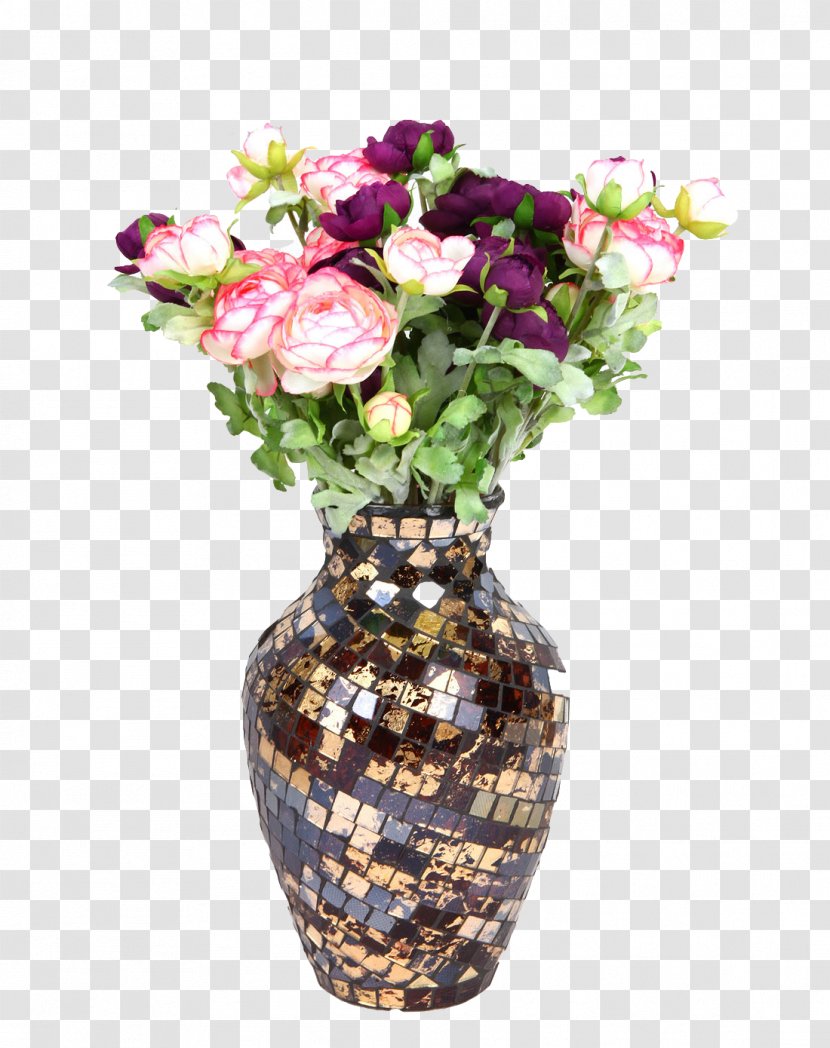 Vase Glass Flower Bouquet - Arranging Transparent PNG