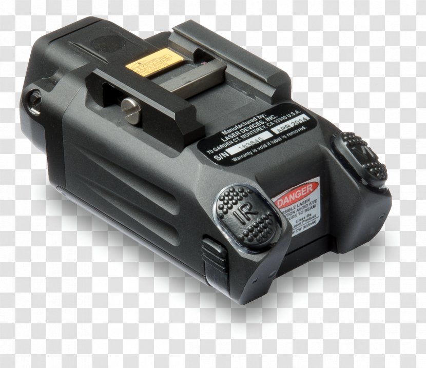 Laser Light Infrared Pistol Weapon - Safety - Gun Transparent PNG
