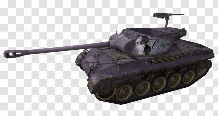 Churchill Tank Self-propelled Artillery Gun Turret Transparent PNG