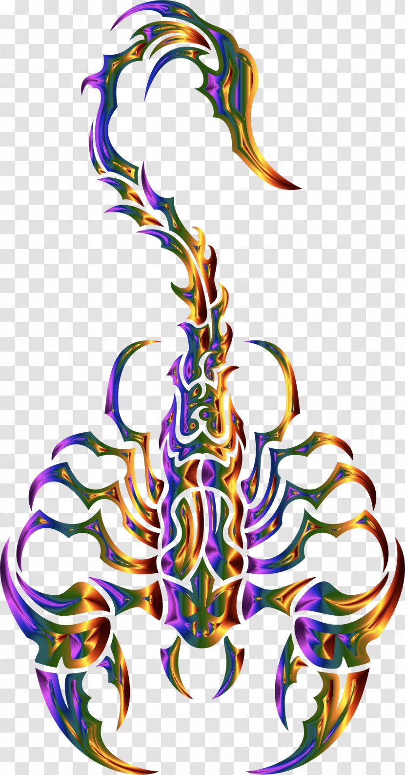 Best Of Scorpions Clip Art - Colorful Abstract Transparent PNG