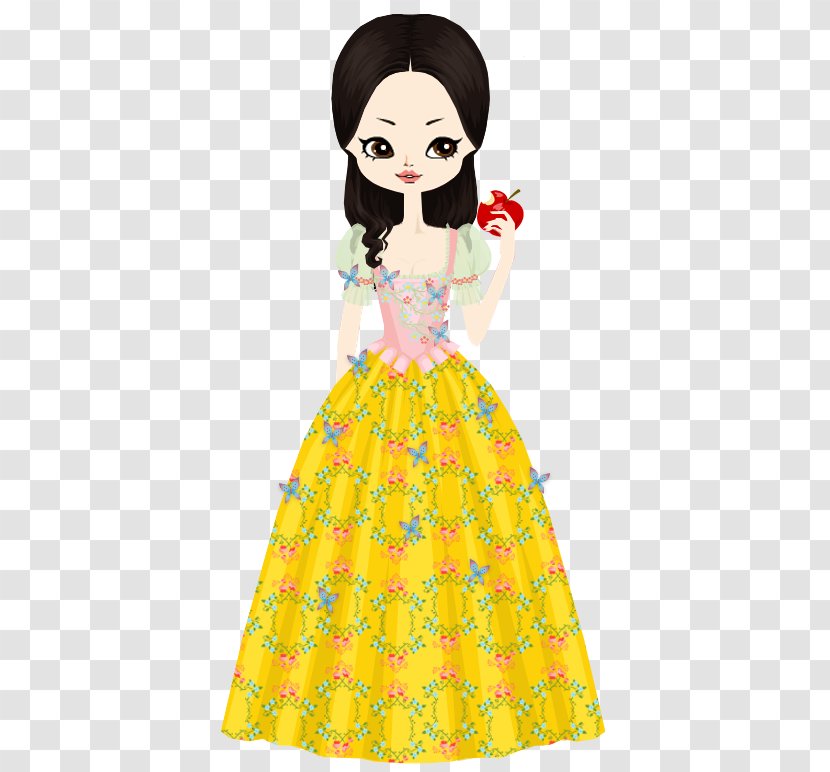 Costume Design Gown Dress - Snow White Mirror Transparent PNG