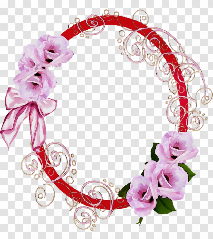 Pink Magenta Flower Plant Jewellery Transparent PNG