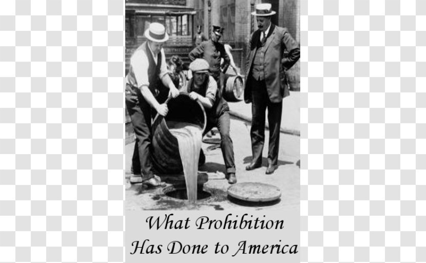 Prohibition In The United States 1920s Temperance Movement Distilled Beverage - Stock Photography Transparent PNG