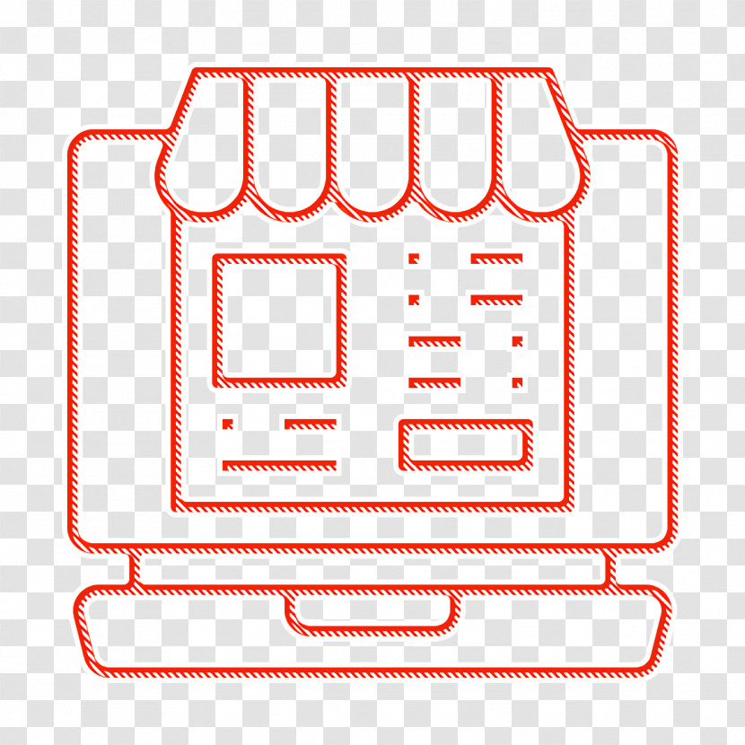 Shopping Icon Online Shopping Icon Laptop Icon Transparent PNG