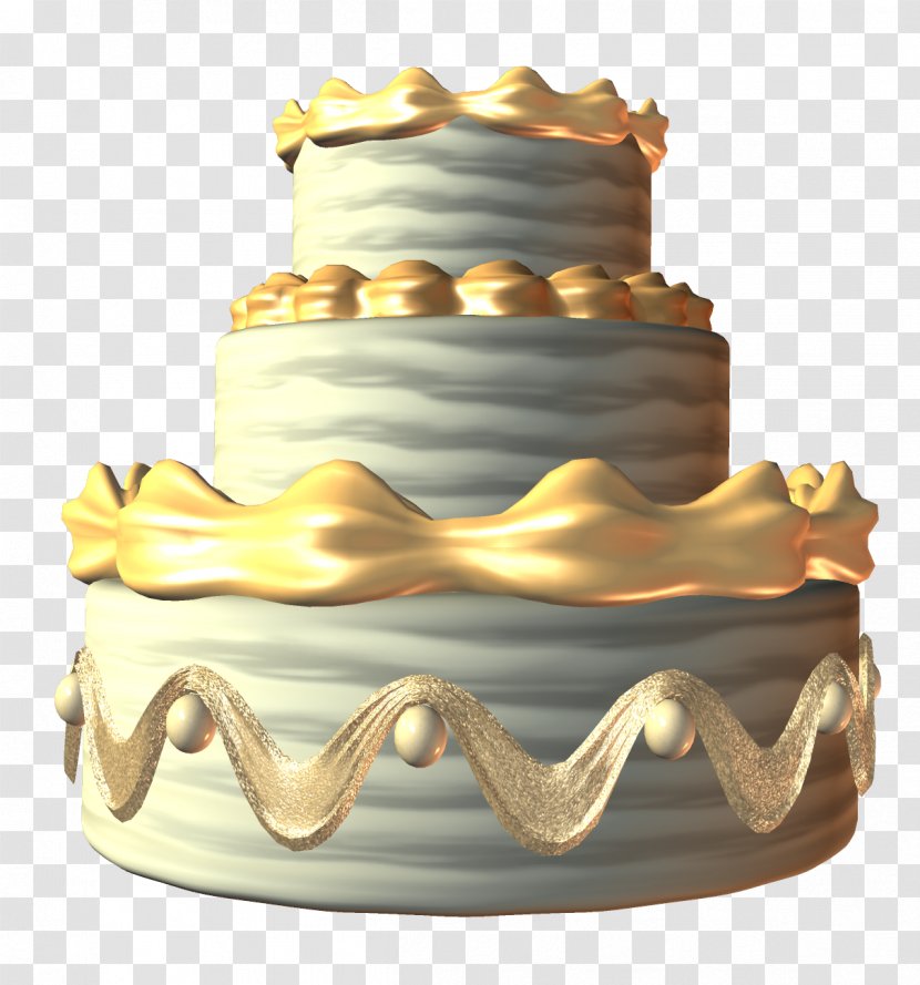 Wedding Cake Layer Cupcake Buttercream - Cream Transparent PNG