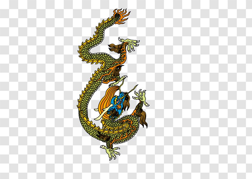 Chinese Dragon Classical Cdr - Mythical Creature Transparent PNG