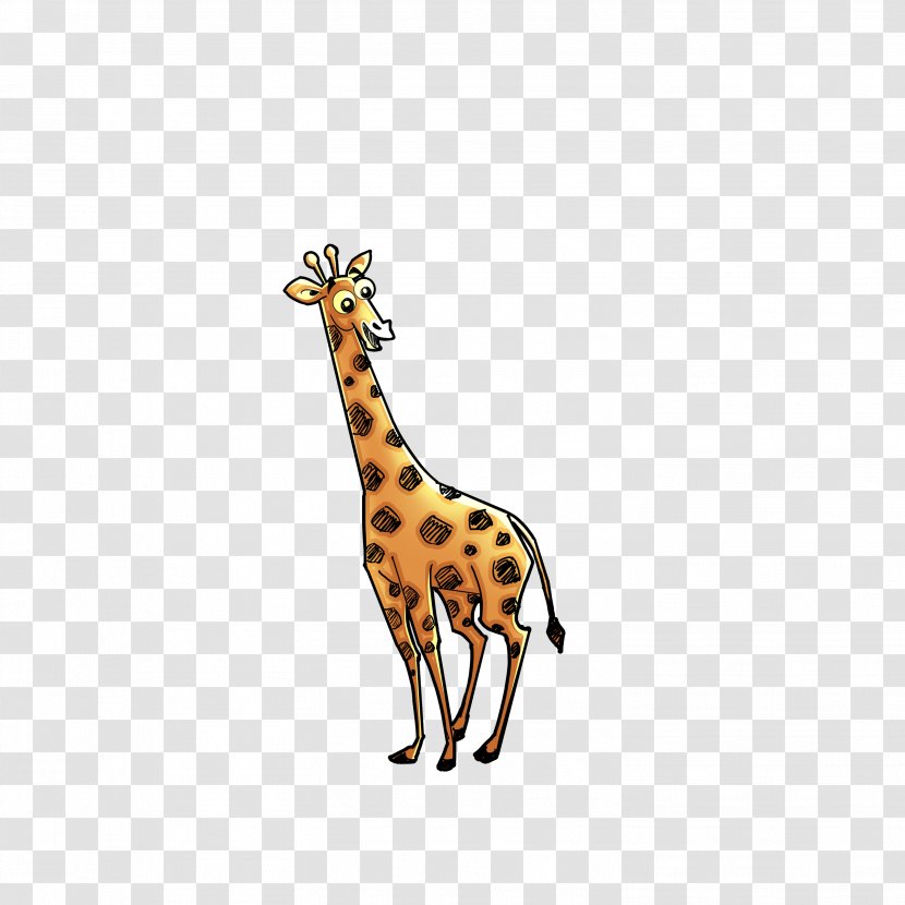 Northern Giraffe Cartoon Animation Transparent PNG