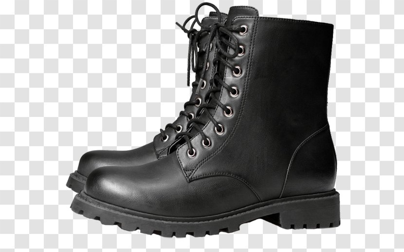 Motorcycle Boot Shoe Leather Combat - Outdoor - Boots Transparent PNG
