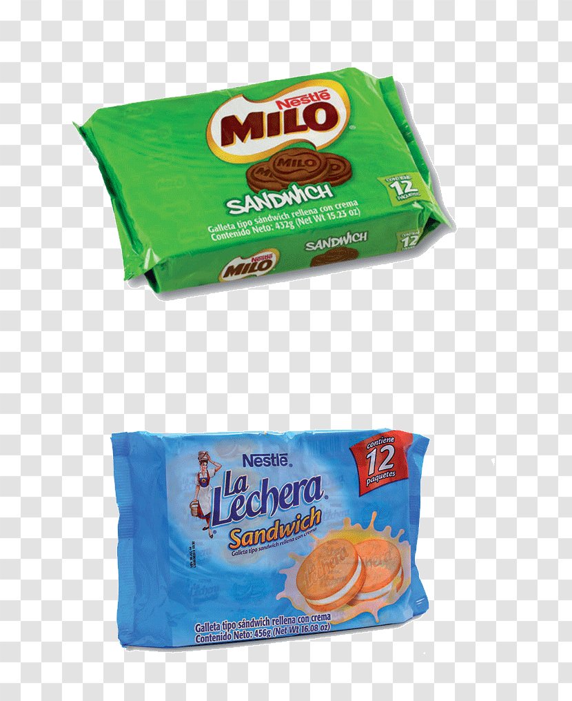 Milo Chocolate Chip Cookie La Lechera Biscuit Nestlé - Flavor Transparent PNG