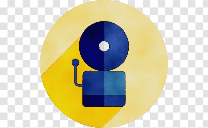 Yellow Circle - Symbol Plate Transparent PNG