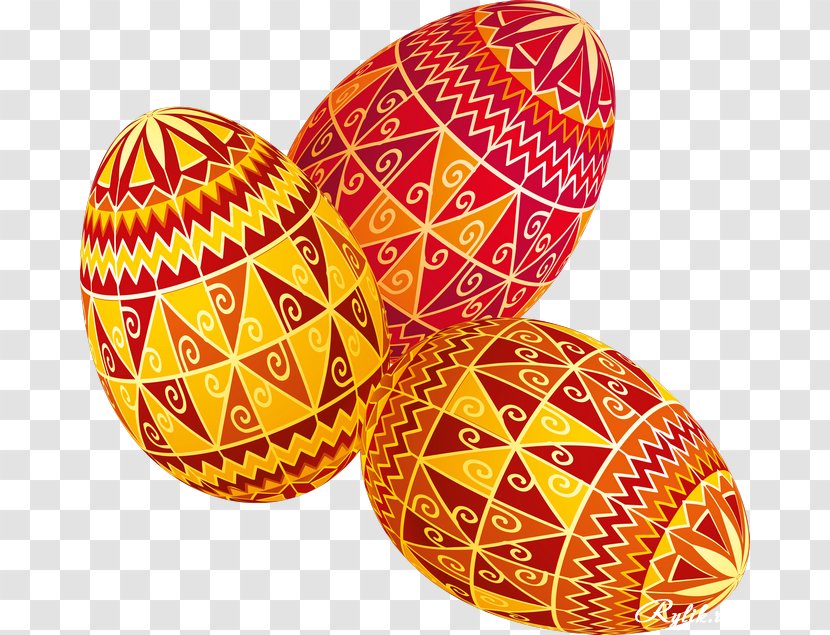 Easter Clip Art - Orange - Happy Transparent PNG