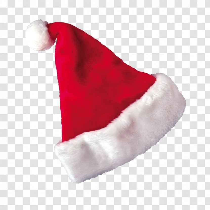 Santa Claus Christmas Hat Bonnet Transparent PNG