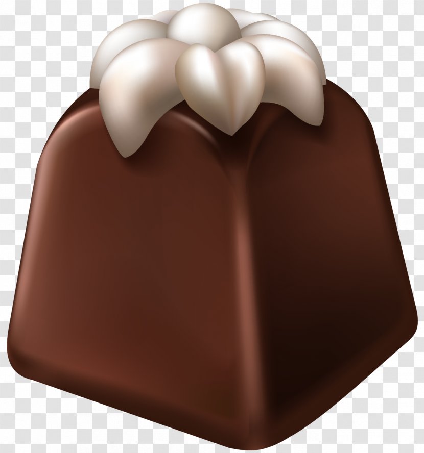 Chocolate Truffle Praline Cream Icing - Butter - Vector Hand-painted Transparent PNG