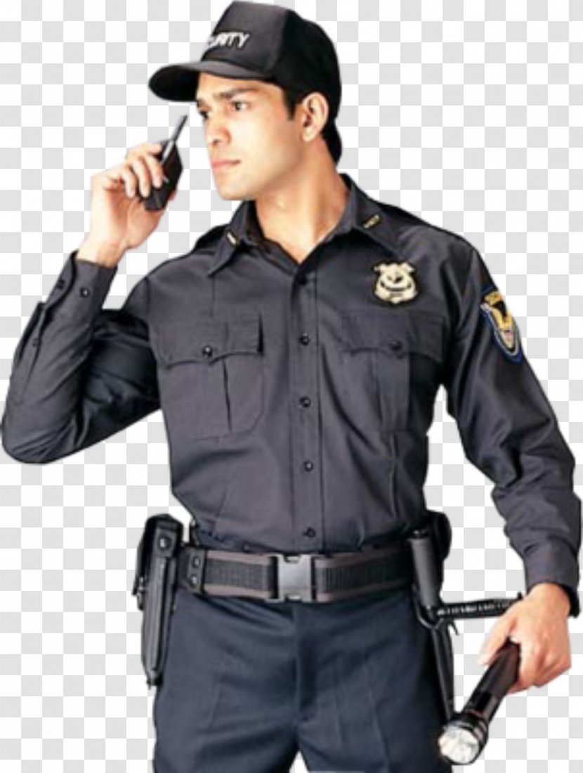 Uniform Security Guard Company Clothing - Police Officer Transparent PNG