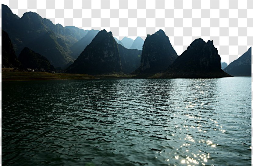 Lingzhan Lake Lingyun County - Tourist Attraction - Baise Haokun Scenic Transparent PNG