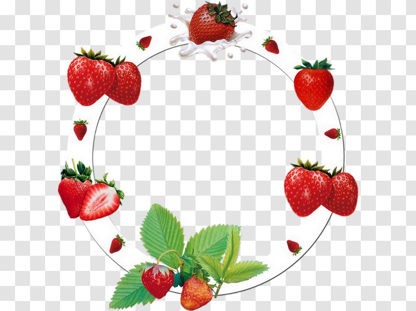 Strawberry Cheesecake Picture Frames Amorodo - Food - Strawberries Transparent PNG