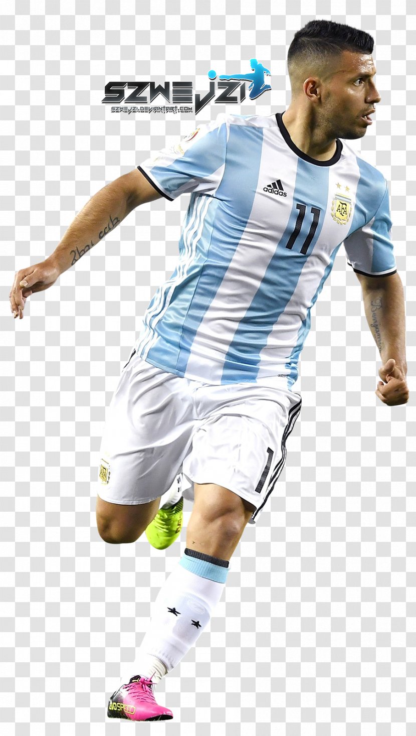 Sergio Agüero Argentina National Football Team 2018 World Cup Manchester City F.C. Jersey - Cristiano Ronaldo Transparent PNG