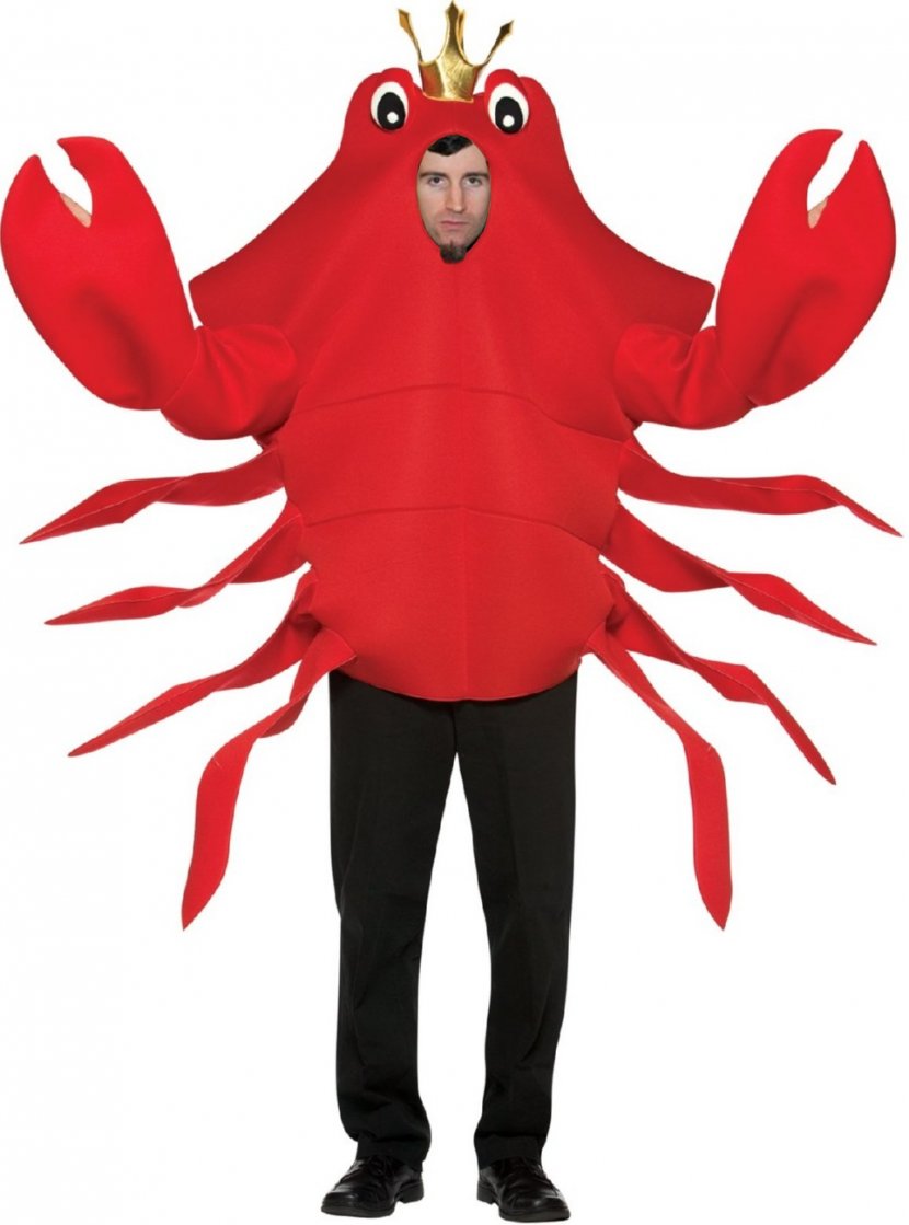 Red King Crab Halloween Costume Party - Adult Transparent PNG