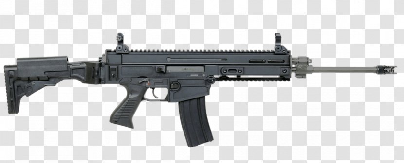 CZ 805 BREN Česká Zbrojovka Uherský Brod 5.56×45mm NATO Bren Light Machine Gun Firearm - Silhouette - Weapon Transparent PNG