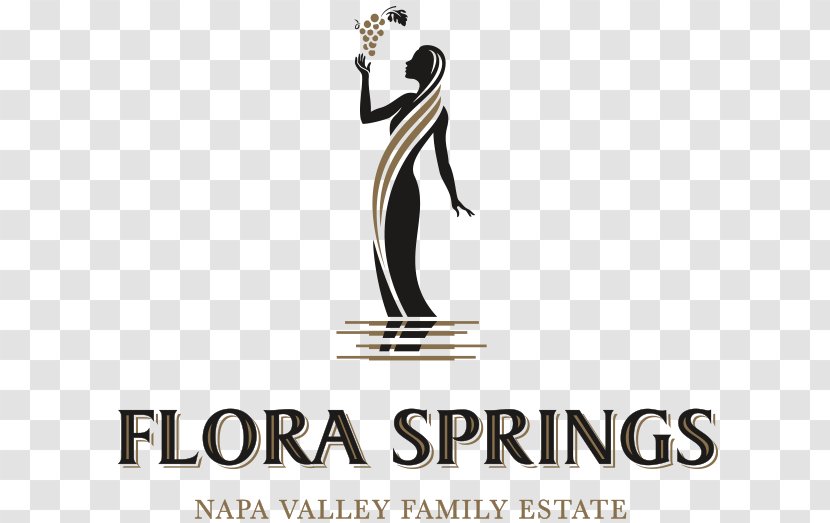 Logo Flora Springs Winery & Vineyards Common Grape Vine Brand Font - Tree - Line Transparent PNG