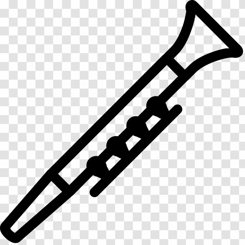 A-flat Clarinet Logo - Silhouette - Watercolor Transparent PNG