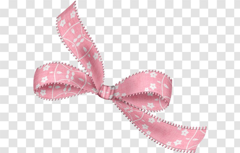 Pink Ribbon Scrapbooking Knot Transparent PNG