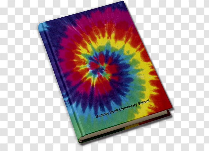 Yearbook Tie-dye Book Cover National Secondary School Transparent PNG