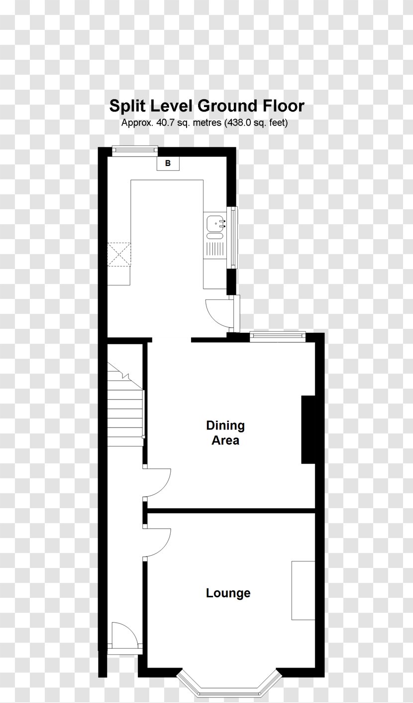 Storey Floor Plan Split-level Home Kilcock - Bear - Diagram Transparent PNG