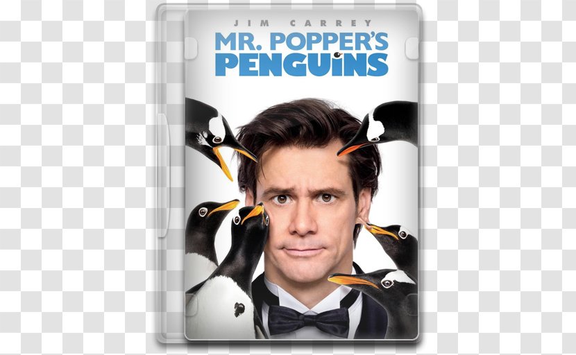Jim Carrey Tom Popper Mr. Popper's Penguins Film Streaming Media - Comedy - POPPERS Transparent PNG