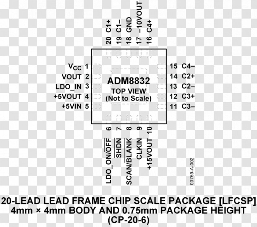 Lead Pinout Datasheet Integrated Circuits & Chips Document - Text Transparent PNG