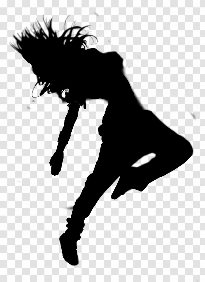 Silhouette Jumping Transparent PNG