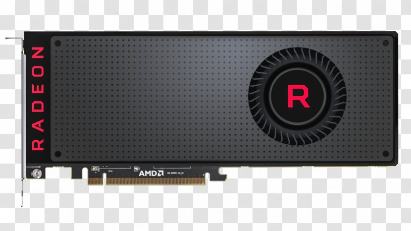 Graphics Cards & Video Adapters AMD Radeon 500 Series Vega Processing Unit - Computer Component - Sapphire Transparent PNG