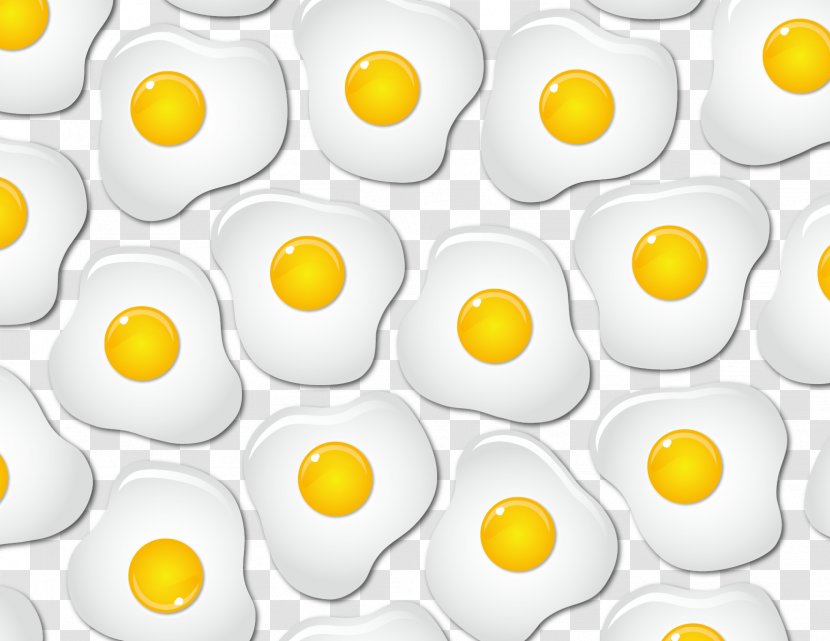 Omelette Egg Yolk - Yellow - Eggs Background Vector Transparent PNG