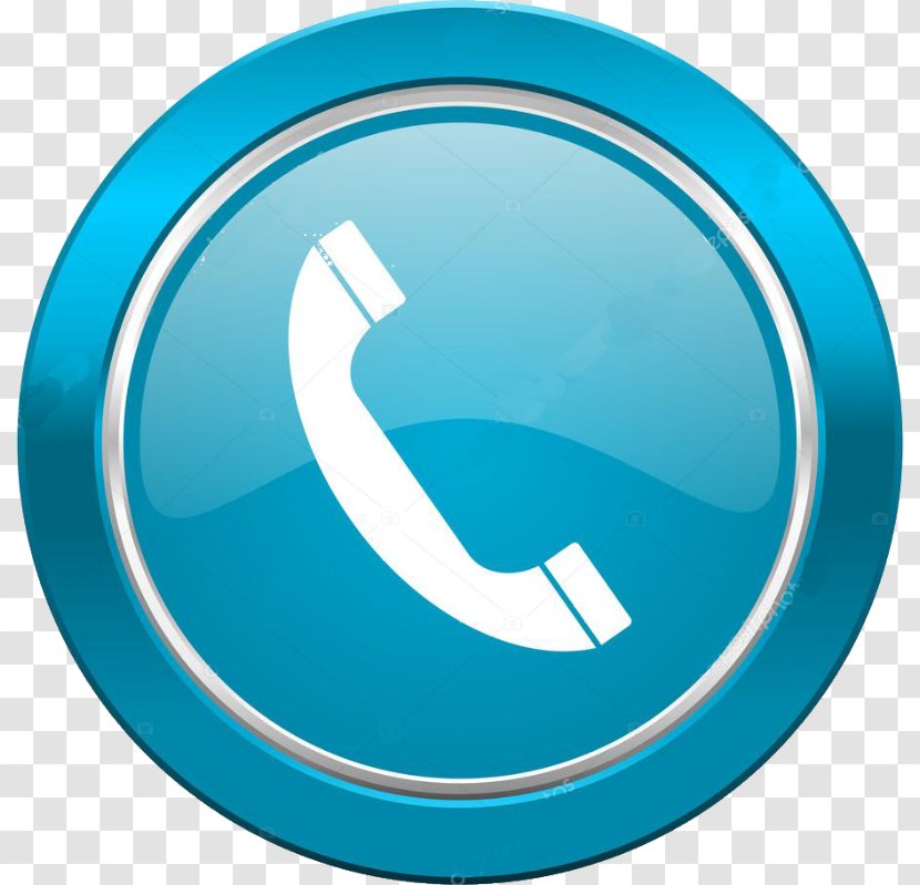 Clip Art Royalty-free Image Vector Graphics - Blue - Telephone Icon Transparent PNG