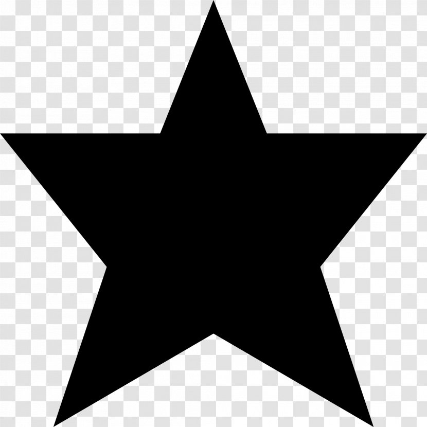 Dark Star Shape - Solid - Rate Icon Transparent PNG