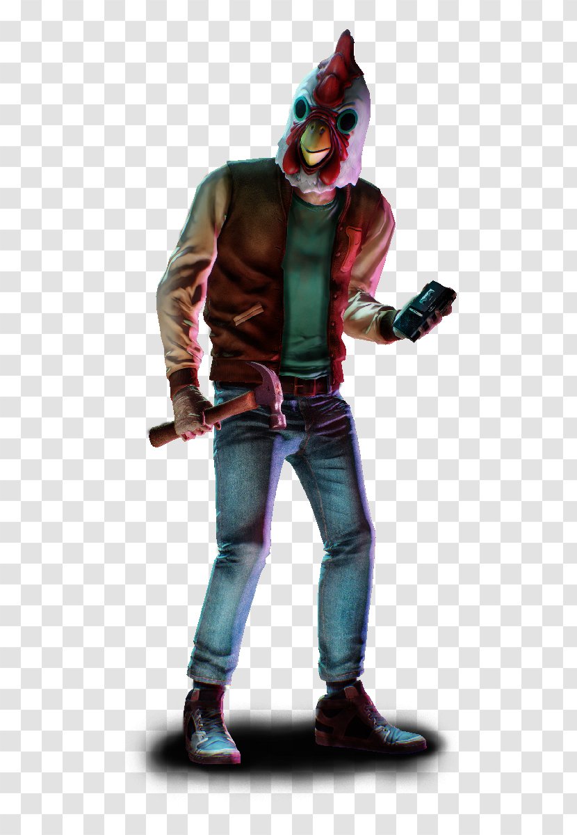 Payday 2 Payday: The Heist Hotline Miami 2: Wrong Number Jacket - Overkill Software Transparent PNG